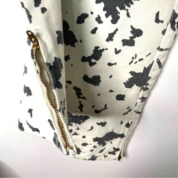 Guess | Vintage Cow Print Jeans Denim Black & White 1980s - Picture 11 of 11
